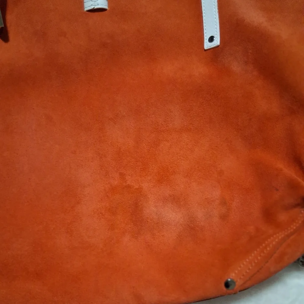 Tiffany & Co. Suede And Leayher Snakeskin Reversable Tote